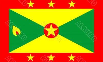 Grenada Flag Grenada Flag