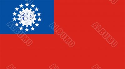 Flag Of Myanmar Flag Of Myanmar