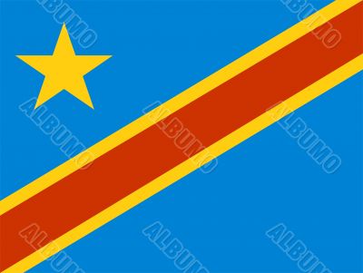 Zaire Flag Zaire Flag