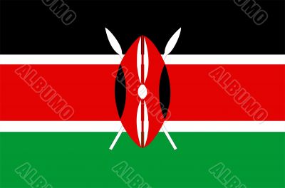 Kenya Flag