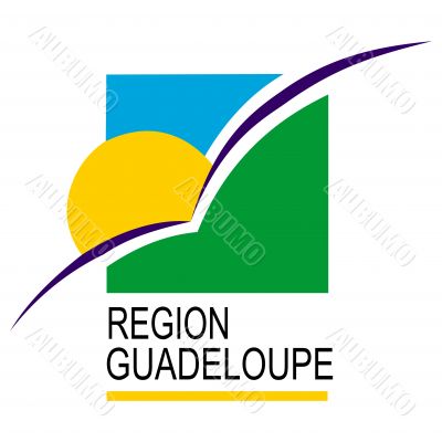 Flag Of Region Guadeloupe