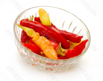 hot peppers