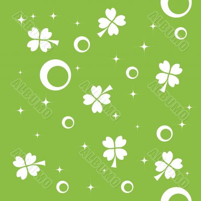 Seamless pattern with quatrefoils Seamless pattern with quatrefoils
