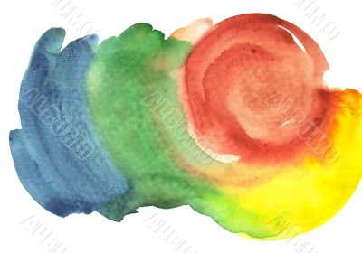 Bright watercolour background Bright watercolour background