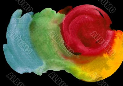 Watercolor background Watercolor background