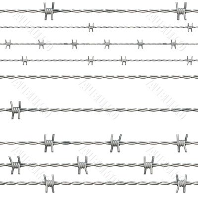 barbed wire