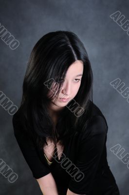 portrait of young woman