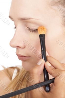 Portrait of beautiful blonde woman Portrait of beautiful blonde woman
