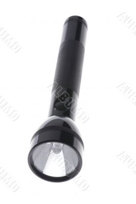 electric torch on white background