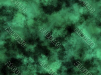 Golden star in space.