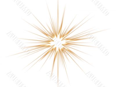 Violet star on a white background.