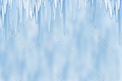 Light blue spring abstract background