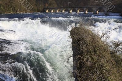 Rhine waterfall, Schaffhausen in Switzerland Rhine waterfall, Schaffhausen in Switzerland