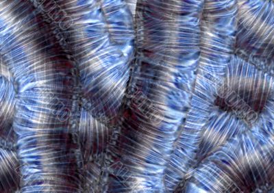 Texture of polyethylene pipes