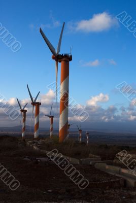 wind turbines in israel