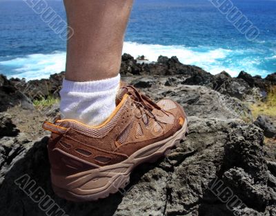 Hiker foot