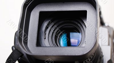 dv-cam camcorder close-up