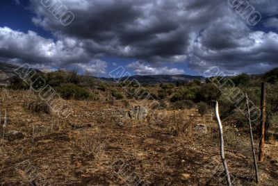 Golan heights rural landscape Golan heights rural landscape