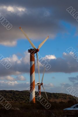 wind turbines in israel