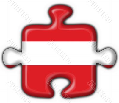 Austrian button flag puzzle shape