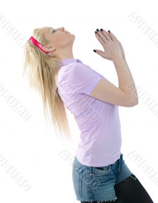 Teenage girl expressions