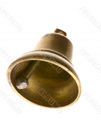 Valday (Russia) vintage handbell on white