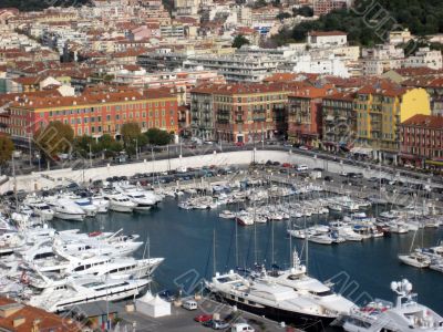 waterfront of Nice