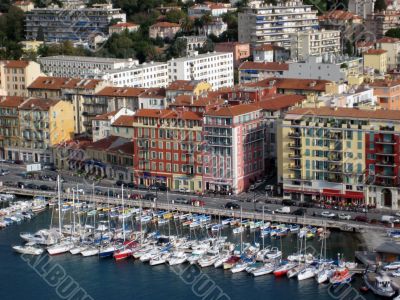 waterfront of Nice