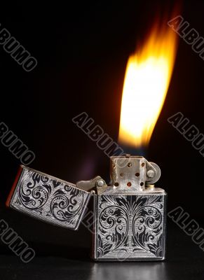 Retro petrol lighter