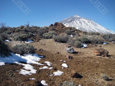 volcano Teide in Tenerife volcano Teide in Tenerife