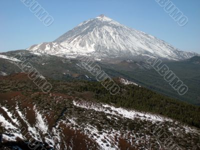 volcano Teide in Tenerife volcano Teide in Tenerife