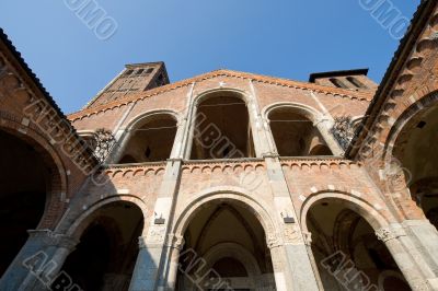 Milan - Sant`Ambrogio church