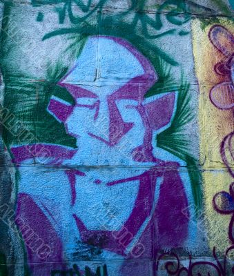 Graffity on the wall