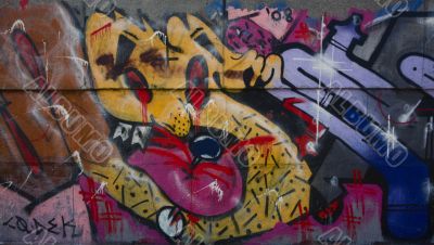 Graffity on the wall