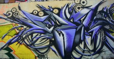 Graffity on the wall