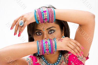 Face and hands