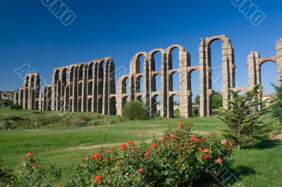 The Miracles`  aqueduct of Merida