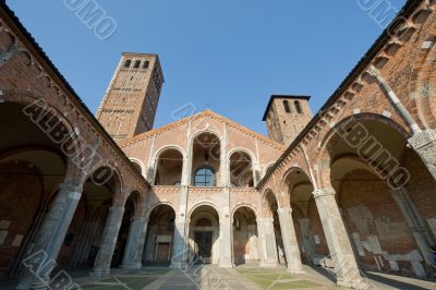 Milan - Sant`Ambrogio church