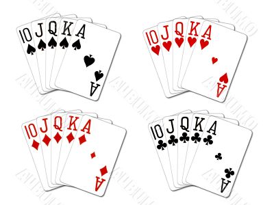 Poker Cards Royal Flush