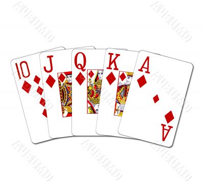 Poker Cards Royal Flush