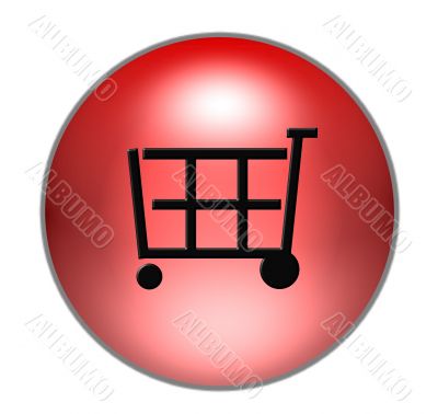 colored shopping cart button