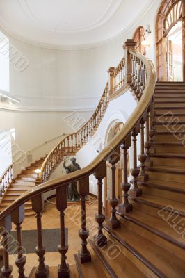 Staircase of a Library