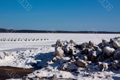 winter lake