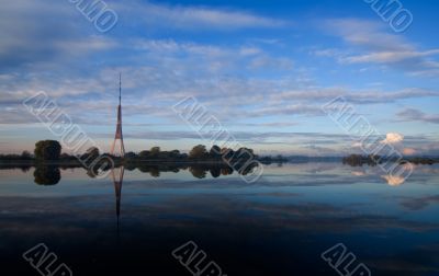 TV Tower reflection