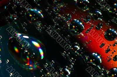 Abstract drops Abstract drops