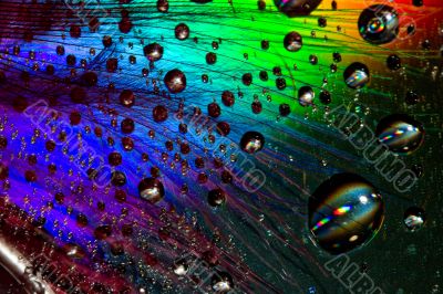 Abstract drops Abstract drops