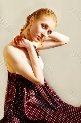 Retro style woman Retro style woman