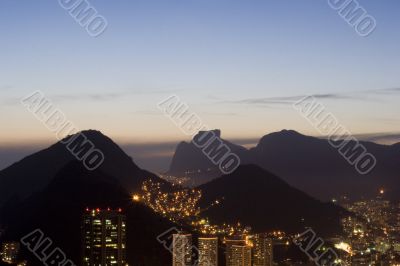 Rio de Janeiro by night