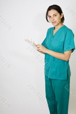 Female surgeon