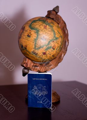 The globe and the passport